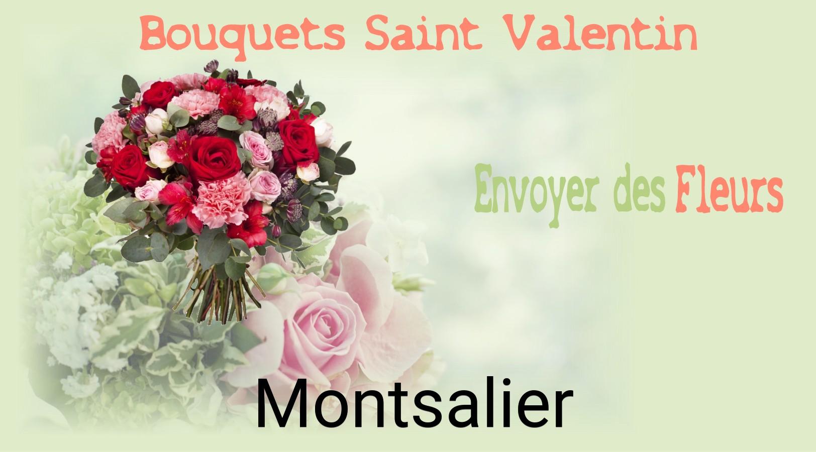 Roses de Saint-Valentin livrées à Montsalier